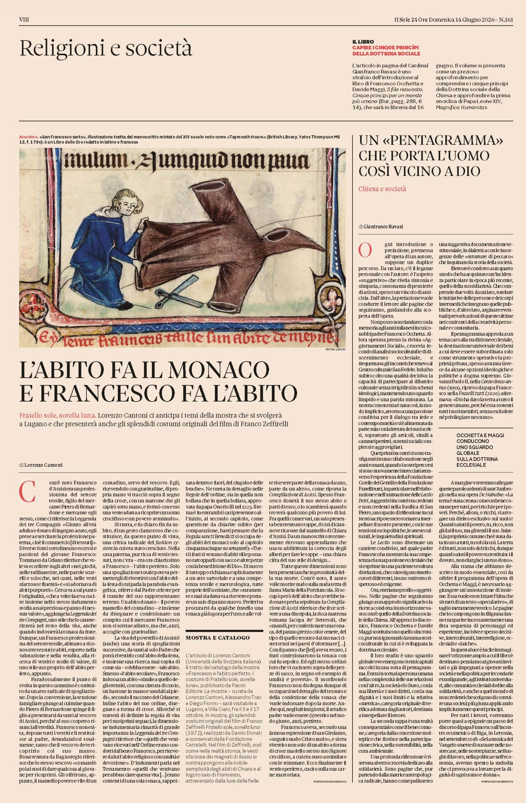 Il Sole 24 Ore, Sunday, June 14, 2026