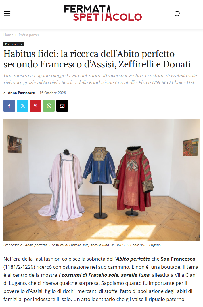 Fermata Spettacolo, sabato 17 ottobre 2026